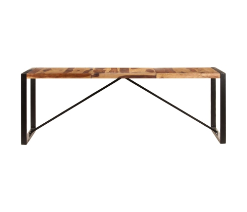 Mesa de comedor 220x100x75 cm madera maciza de sheesham