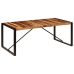 Mesa de comedor de madera maciza de sheesham 200x100x75 cm