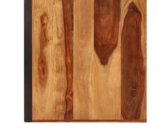 Mesa de comedor de madera maciza de sheesham 200x100x75 cm