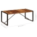 Mesa de comedor de madera maciza de sheesham 200x100x75 cm