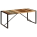 Mesa de comedor de madera maciza reciclada 180x90x75 cm