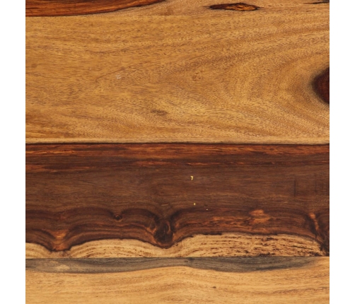 Mesa de centro de madera maciza de sheesham 120x60x40 cm