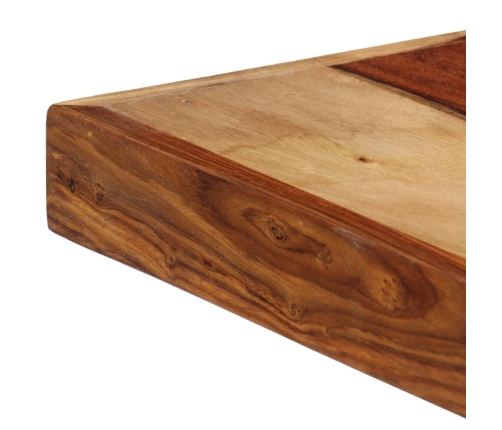 Mesa de comedor madera maciza de sheesham 140x70x75 cm