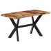 Mesa de comedor madera maciza de sheesham 140x70x75 cm