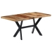 Mesa de comedor madera maciza de sheesham 140x70x75 cm