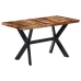 Mesa de comedor madera maciza de sheesham 140x70x75 cm