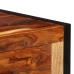 Aparador de madera maciza de sheesham 120x35x75 cm