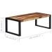 Mesa de centro de madera maciza de sheesham 110x60x40 cm