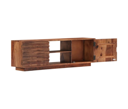 Mueble de TV de madera maciza de Sheesham 120x30x40 cm