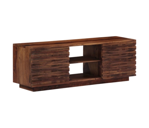 Mueble de TV de madera maciza de Sheesham 120x30x40 cm