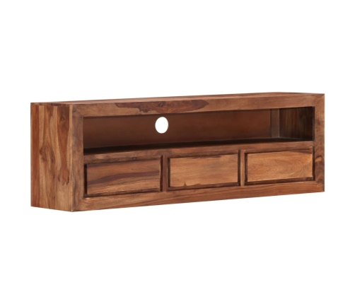 Mueble de TV de madera maciza de Sheesham 120x30x40 cm