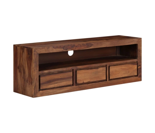 Mueble de TV de madera maciza de Sheesham 120x30x40 cm