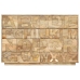 Armario Alphabet con 6 cajones madera maciza mango 120x35x79 cm