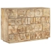 Armario Alphabet con 6 cajones madera maciza mango 120x35x79 cm