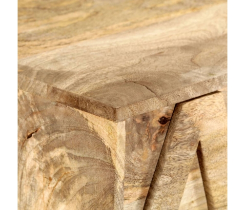 Armario Alphabet con 6 cajones madera maciza mango 120x35x79 cm