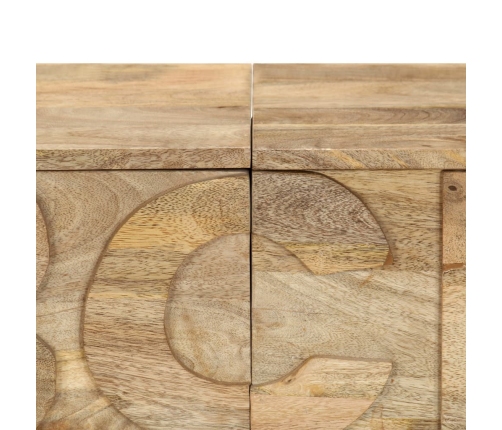 Armario Alphabet con 6 cajones madera maciza mango 120x35x79 cm