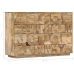 Armario Alphabet con 6 cajones madera maciza mango 120x35x79 cm