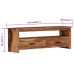 Mueble de TV de madera maciza 118x30x40 cm