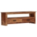 Mueble de TV de madera maciza 118x30x40 cm