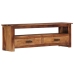 Mueble de TV de madera maciza 118x30x40 cm