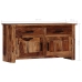 Aparador de madera maciza 100x30x50 cm