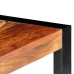 Mueble de TV madera maciza de acacia 140x30x45 cm