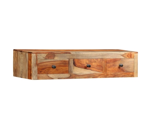 Mesa consola de pared madera maciza de Sheesham 100x25x20 cm