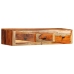 Mesa consola de pared madera maciza de Sheesham 100x25x20 cm