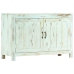 Aparador madera maciza de mango azul claro 110x35x70 cm