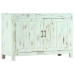 Aparador madera maciza de mango azul claro 110x35x70 cm