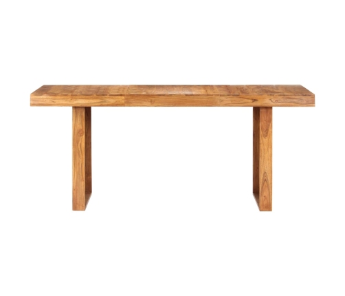 Mesa de comedor de madera maciza de acacia 180x90x75 cm