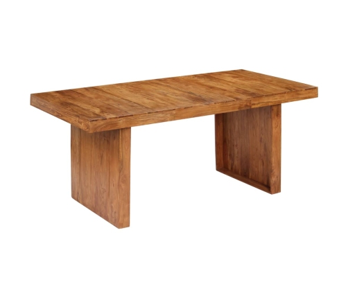 Mesa de comedor de madera maciza de acacia 180x90x75 cm