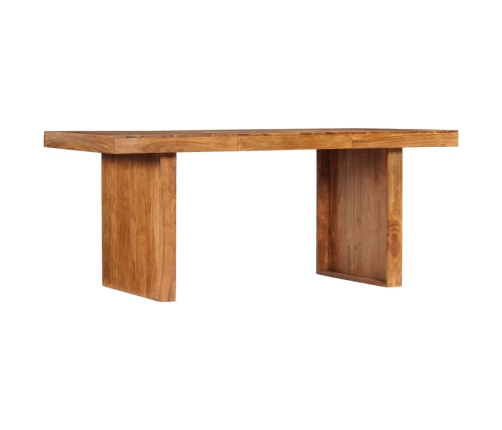 Mesa de comedor de madera maciza de acacia 180x90x75 cm