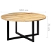 Mesa de comedor de madera maciza de mango 150x73 cm