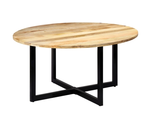 Mesa de comedor de madera maciza de mango 150x73 cm