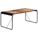 Mesa de comedor de madera maciza reciclada 180x90x76 cm