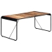 Mesa de comedor de madera maciza reciclada 180x90x76 cm