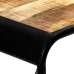 Mesa de comedor madera maciza de mango rugosa 118x60x76 cm