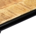 vidaXL Mesa consola de madera maciza de mango sin tratar 140x35x76 cm