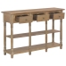 Mesa consola de MDF 120x30x76 cm