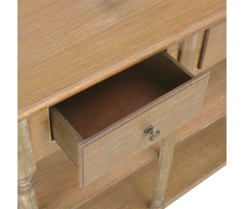 Mesa consola de MDF 120x30x76 cm