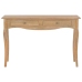 vidaXL Mesa consola con 2 cajones de madera maciza de pino 120x35x76cm