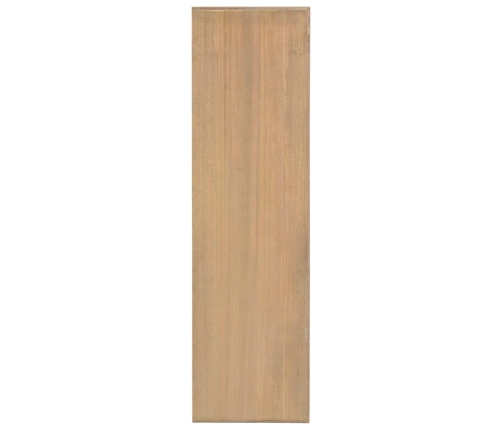 vidaXL Mesa consola con 2 cajones de madera maciza de pino 120x35x76cm