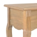 vidaXL Mesa consola con 2 cajones de madera maciza de pino 120x35x76cm