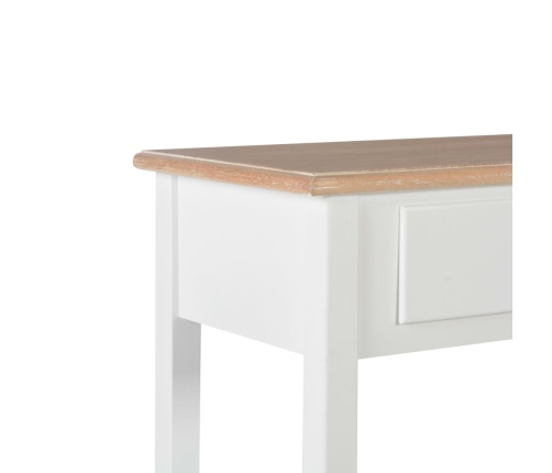 Aparador de MDF 110x35x80 cm blanco