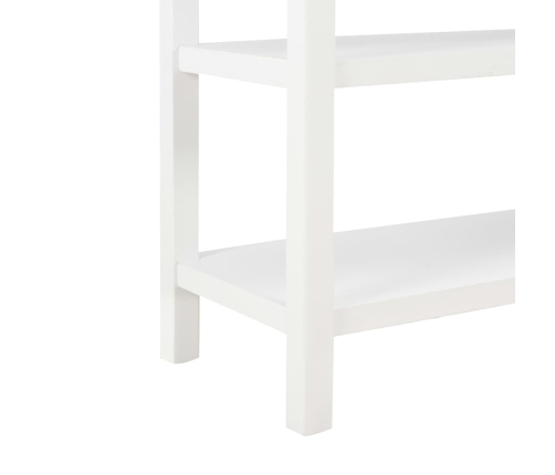 Aparador de MDF 110x35x80 cm blanco