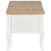 Mueble para TV de madera blanco 100x35x35 cm