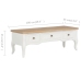 Mueble para TV de madera blanco 100x35x35 cm