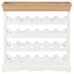 Armario botellero MDF blanco 70x22,5x70,5 cm