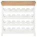 Armario botellero MDF blanco 70x22,5x70,5 cm